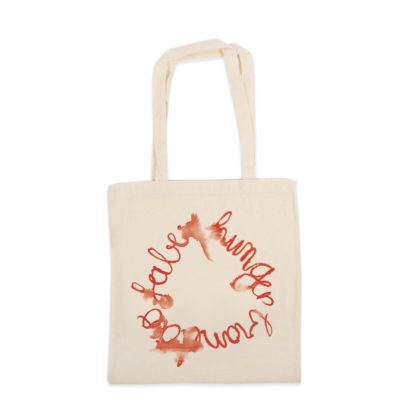 BRANDÃO FABER HUNGER – Natural Raw Tote Bag