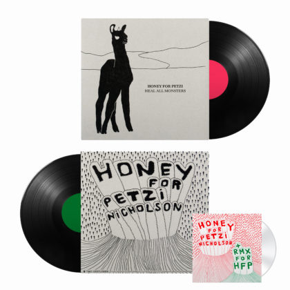 HONEY FOR PETZI – Heal All Monsters & Nicholson Vinyl Reissue