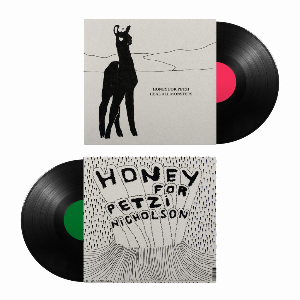 HONEY FOR PETZI - Heal All Monsters & Nicholson Vinyl Reissue - 2LP Heal All Monsters & Nicholson Vinyl Reissue