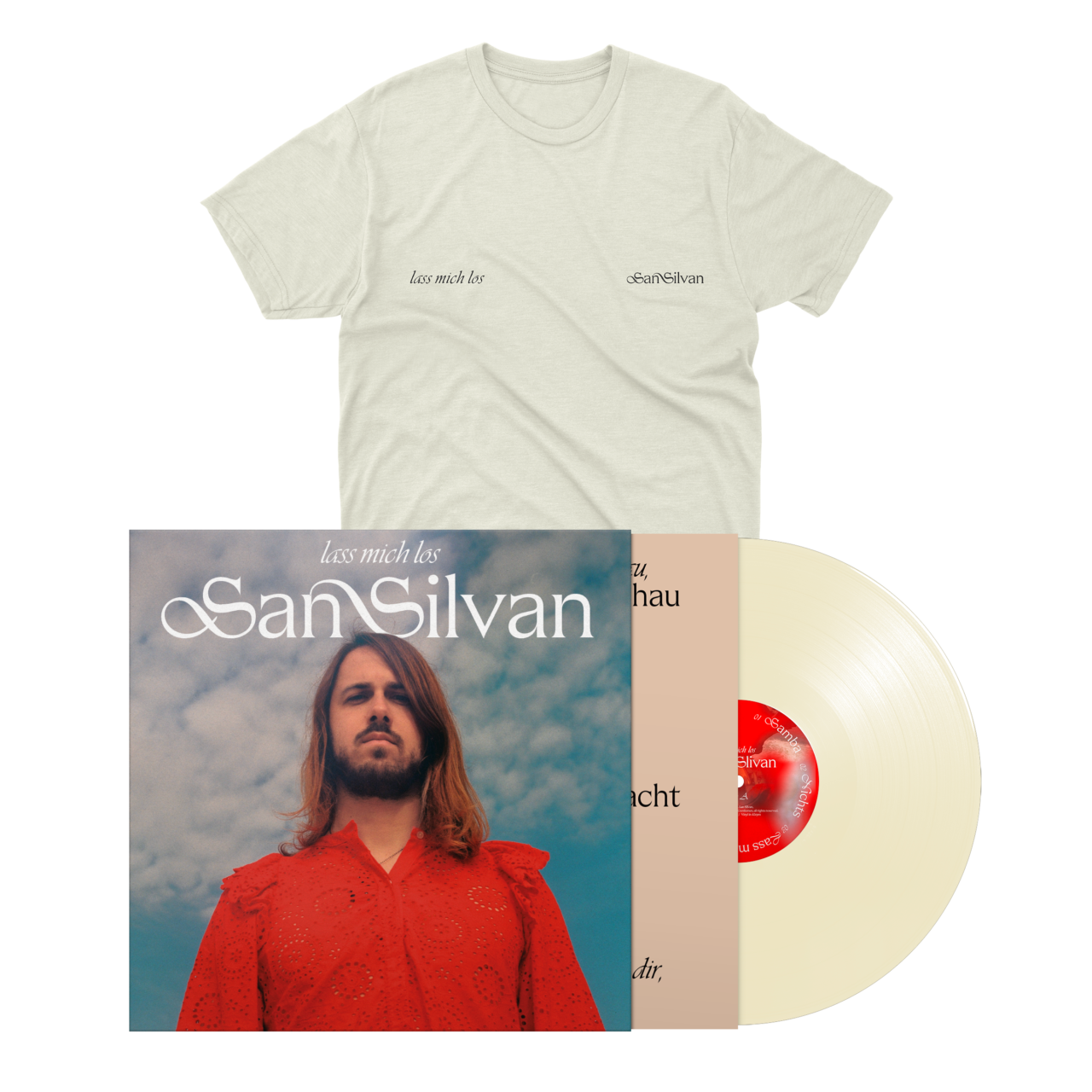 San Silvan - Lass mich los T-Shirt and Album Bundle
