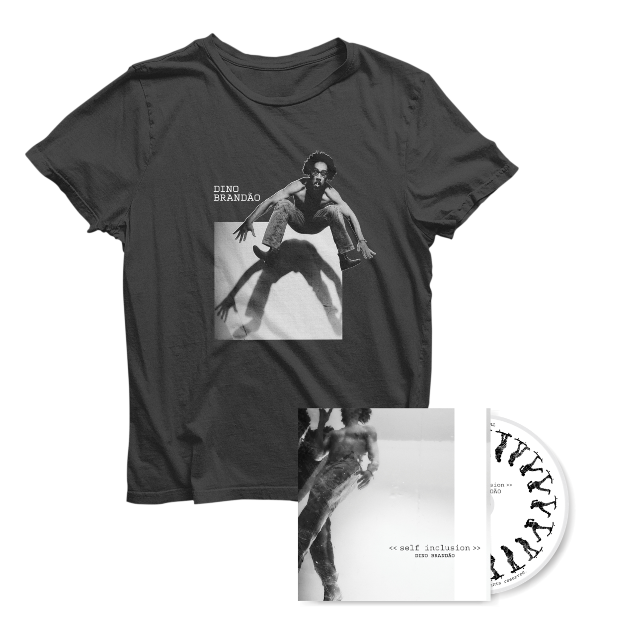 DINO BRANDÃO - Self Inclusion CD + T-Shirt Bundle