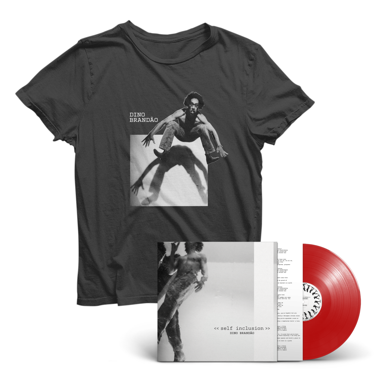 DINO BRANDÃO - Self Inclusion Vinyl + T-Shirt Bundle