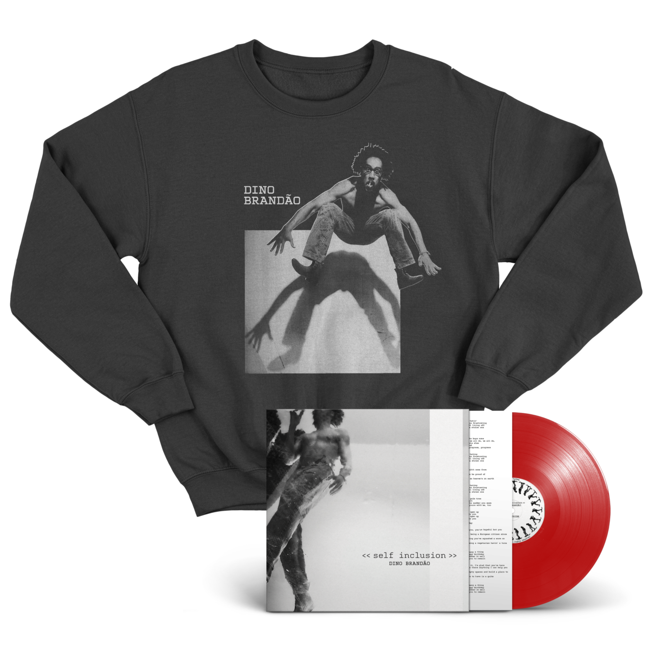 DINO BRANDÃO - Self Inclusion Vinyl + Sweatshirt Bundle