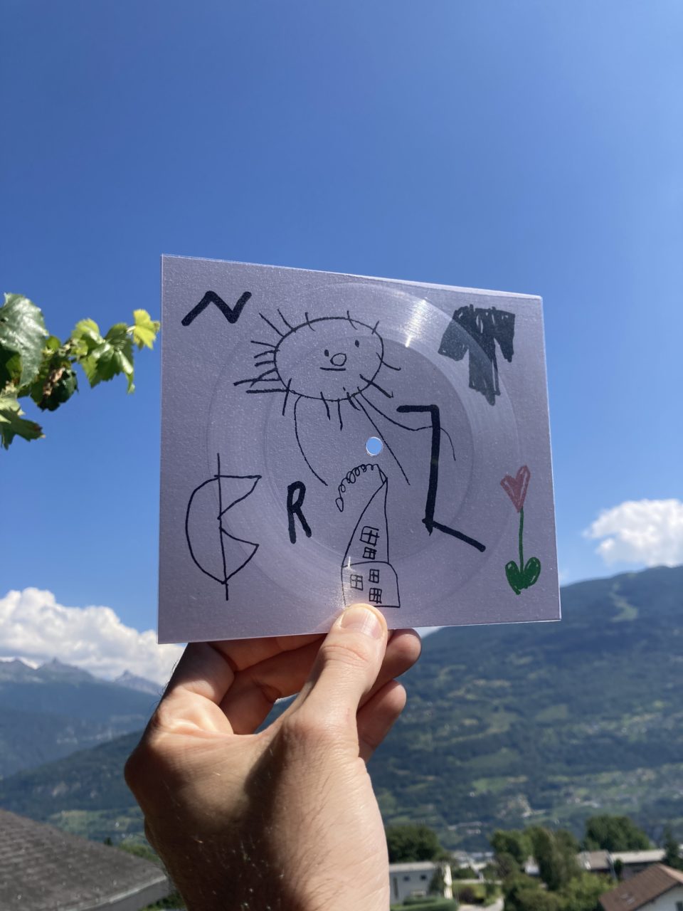 MEL D - Not Crazy Limited Vinyl Postcard (50 copies)
