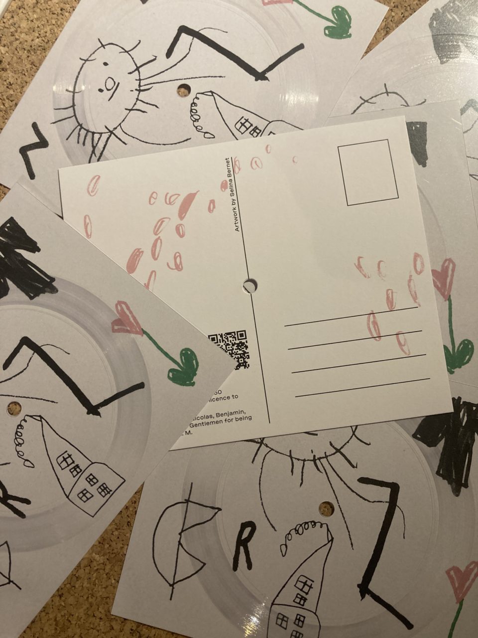MEL D - Not Crazy Limited Vinyl Postcard (50 copies)
